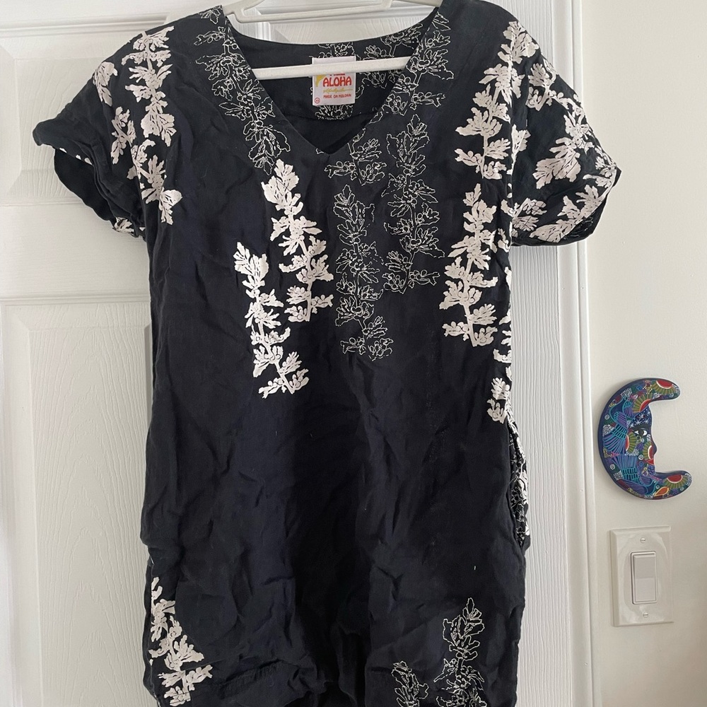 Linen kealopiko dress